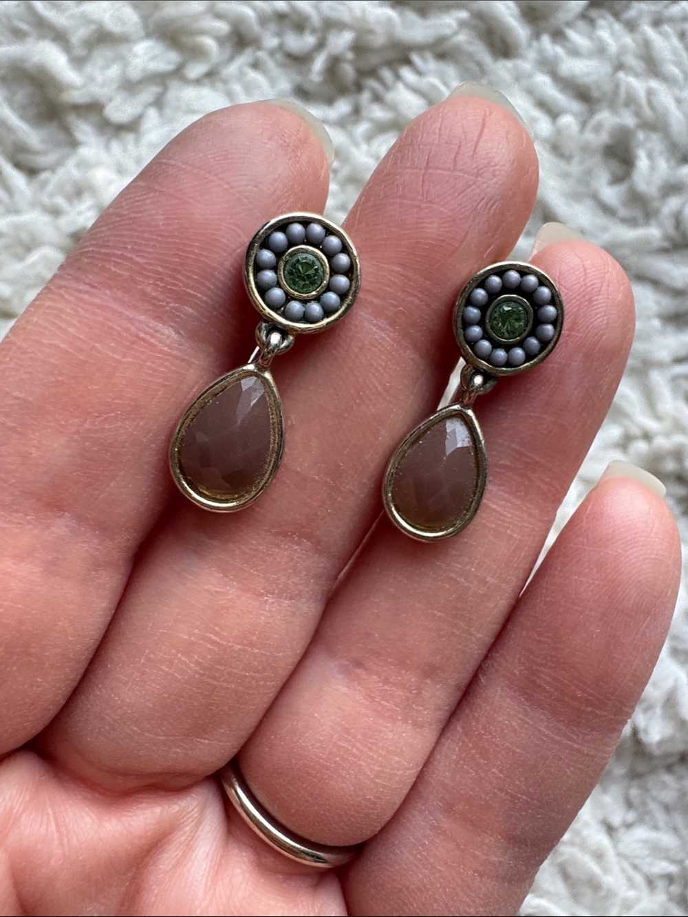 Teardrop Dangle Earrings